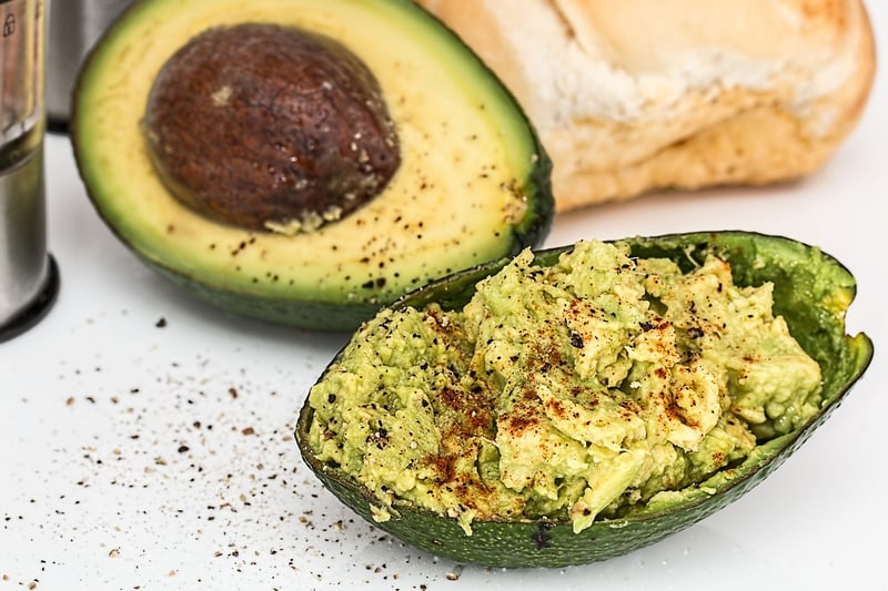 Guacamole with tortilla chips