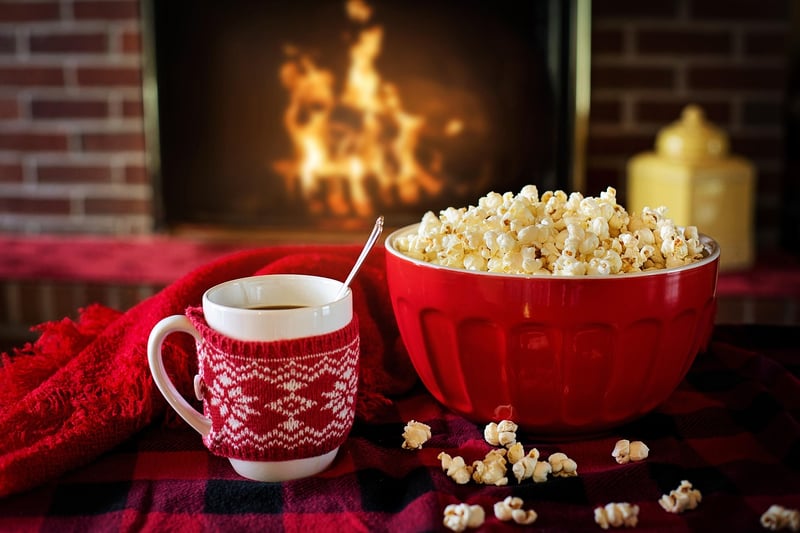 Sriracha popcorn